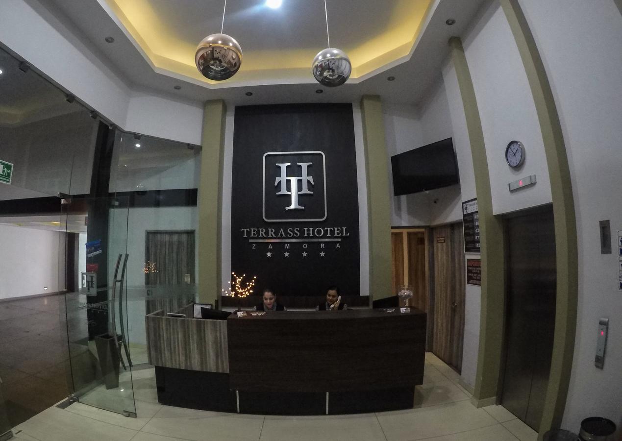 Terrass Hotel Zamora 萨莫拉-德伊达尔戈 外观 照片